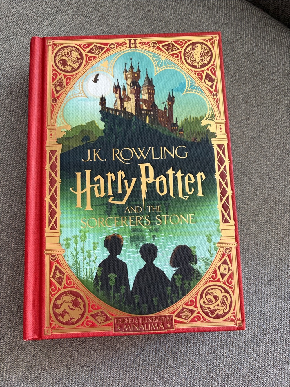 Illustrated Happy Potter and the Sorcerer’s Stone.